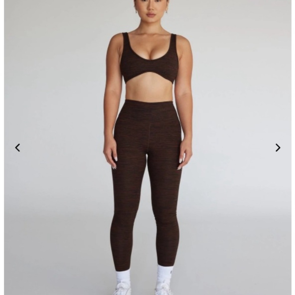 Crop Shop Boutique Brown Leggings